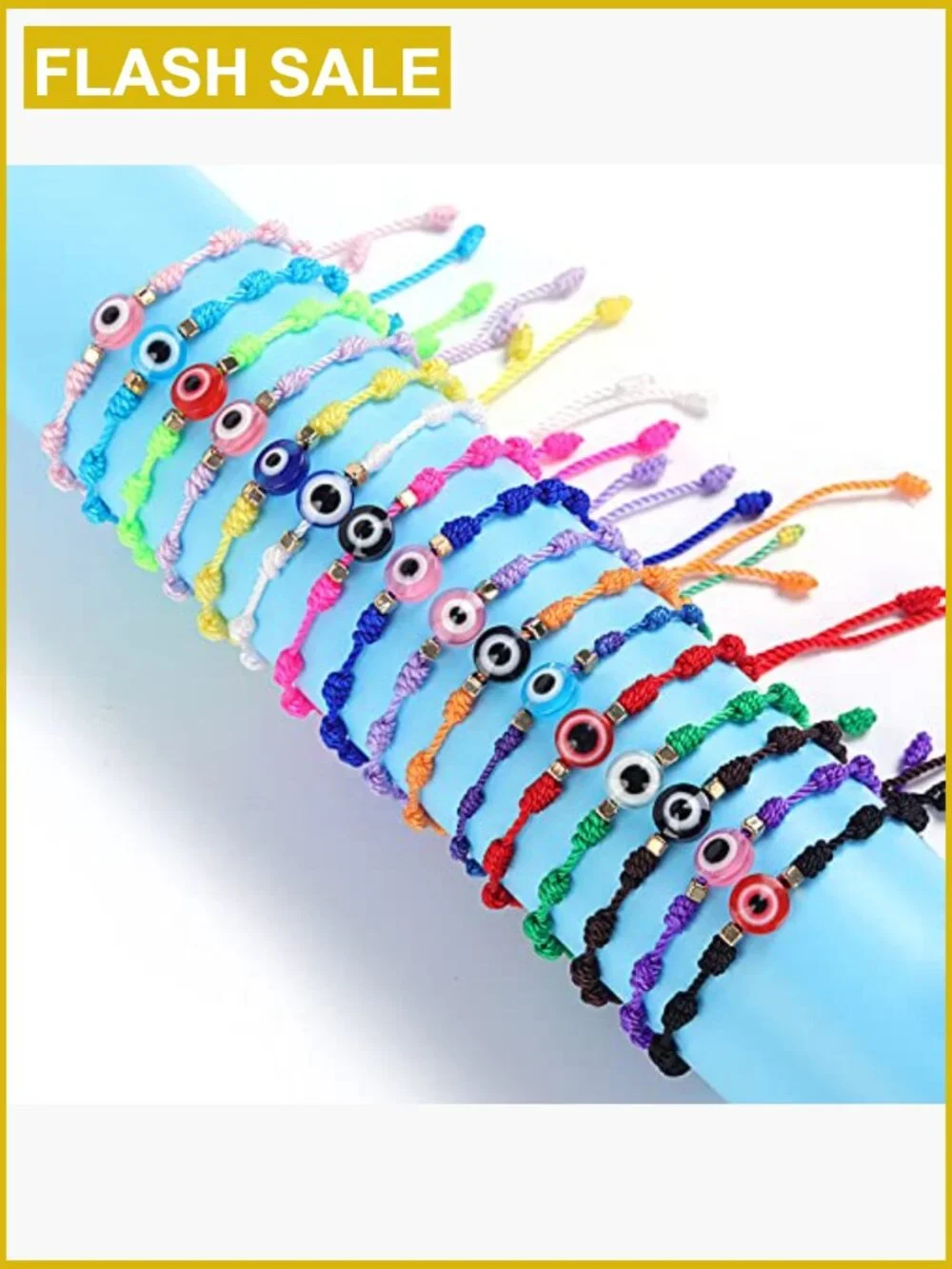 Handmade Adjustable Knot Evil Eye Bracelet